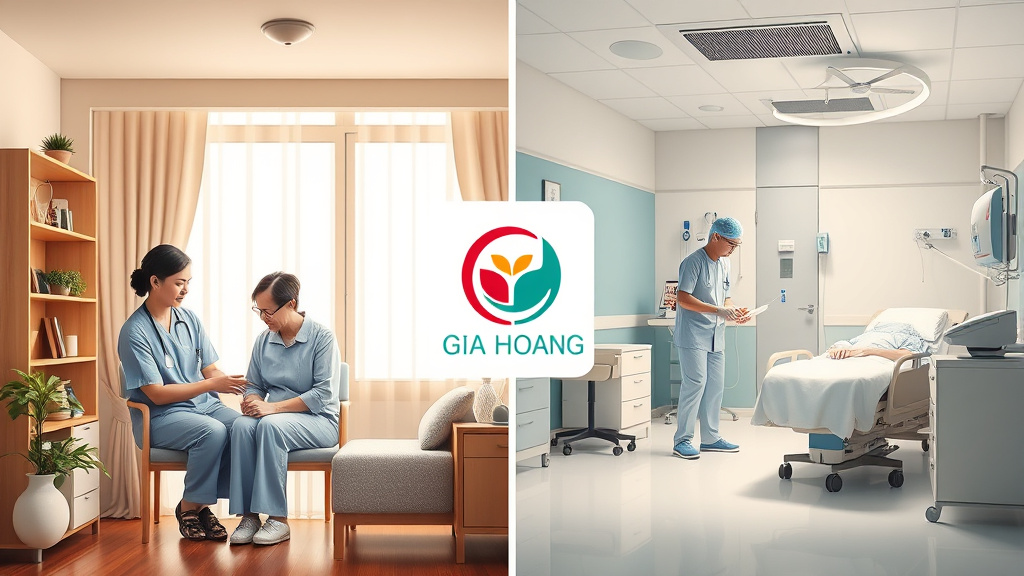 Dịch vụ chăm sóc bệnh tại nhà và bệnh viện của Gia Hoàng