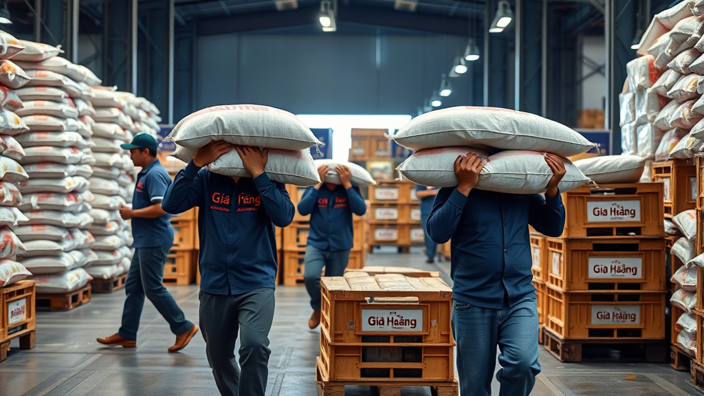 Dịch vụ cung ứng lao động bốc vác tại Gia Hoàng uy tín và giá rẻ