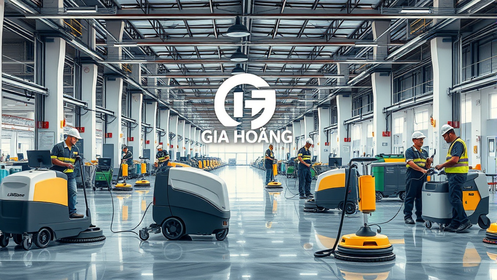 Dịch vụ vệ sinh nhà máy chuyên nghiệp từ Gia Hoàng
